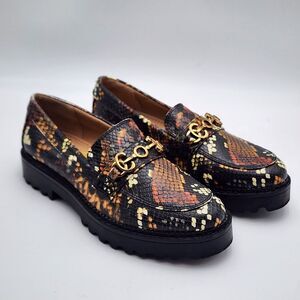 Sam Edelman Women's Circus Deana Slip-On Loafer Black,‎ Size 7M See Photos
